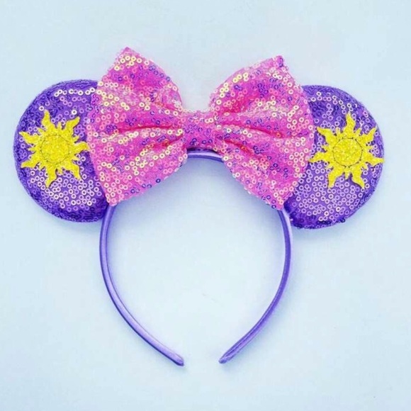 Tangled Rapunzel Mouse Mickey Ears Headband for Disneyland Walt Disney World - Picture 1 of 5